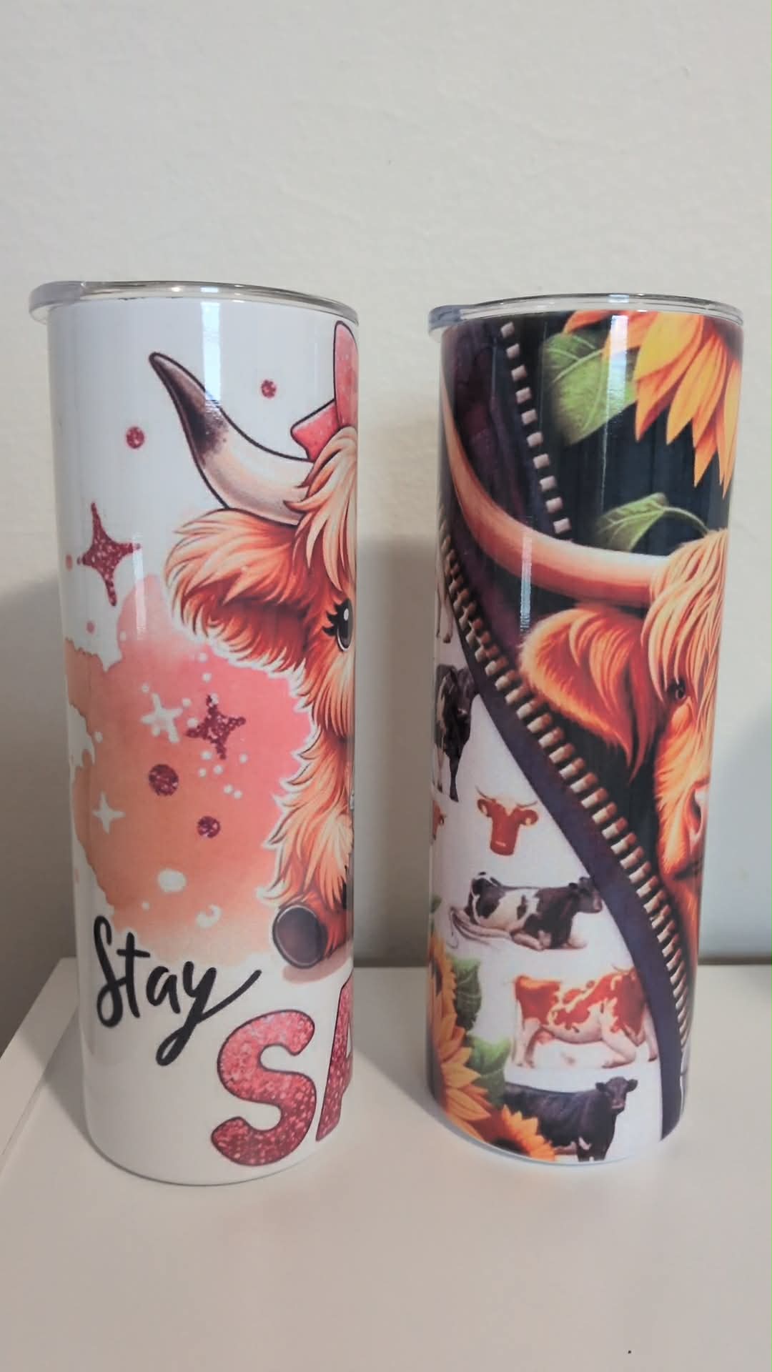 Personalized 20 oz Skinny Tumbler