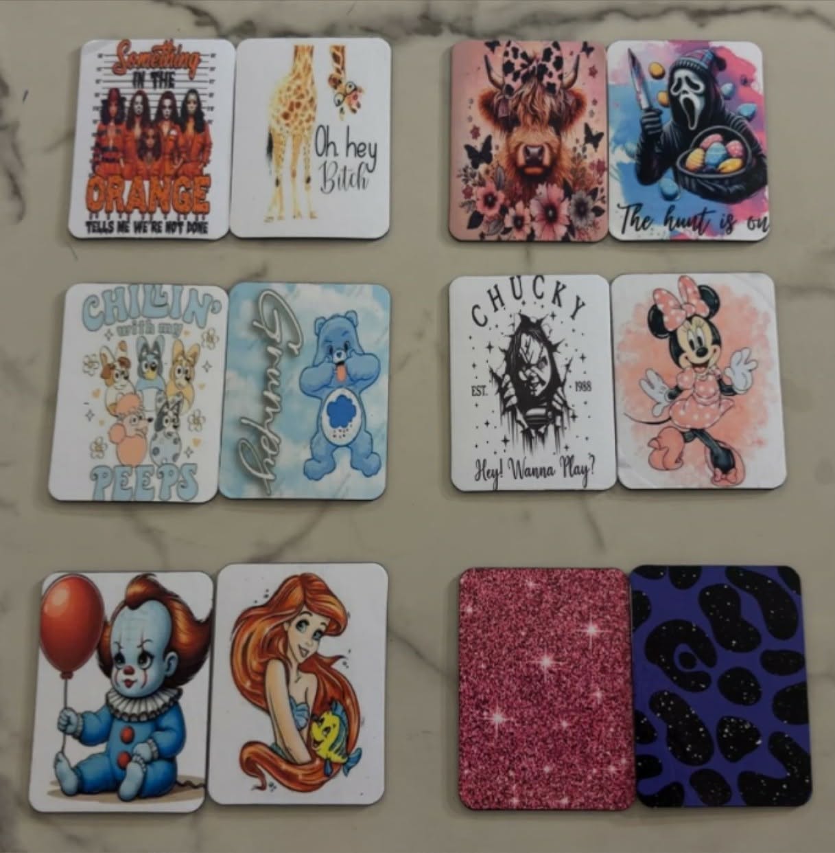 🧲 Handmade Sublimation Magnets