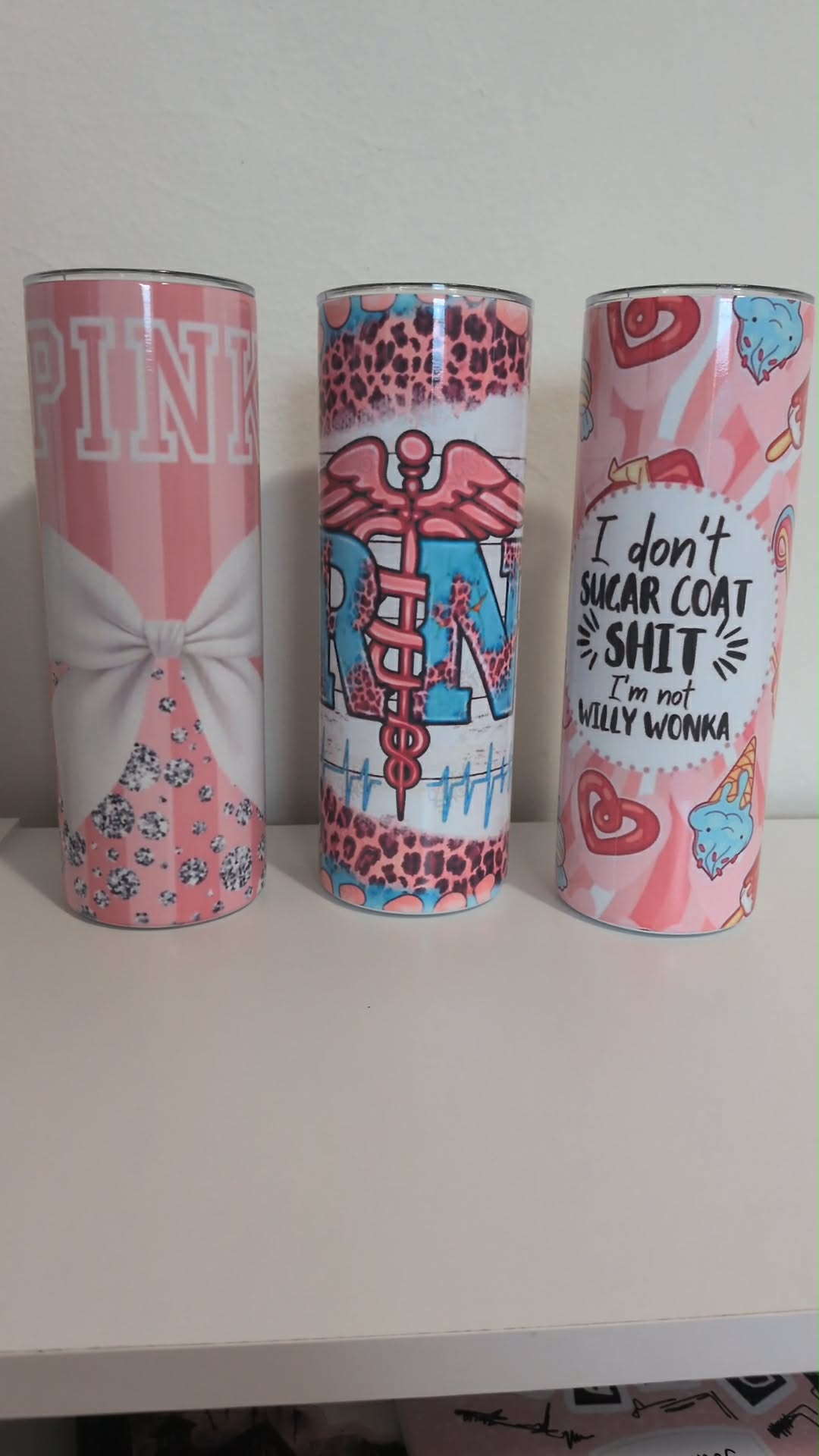 Personalized 20 oz Skinny Tumbler