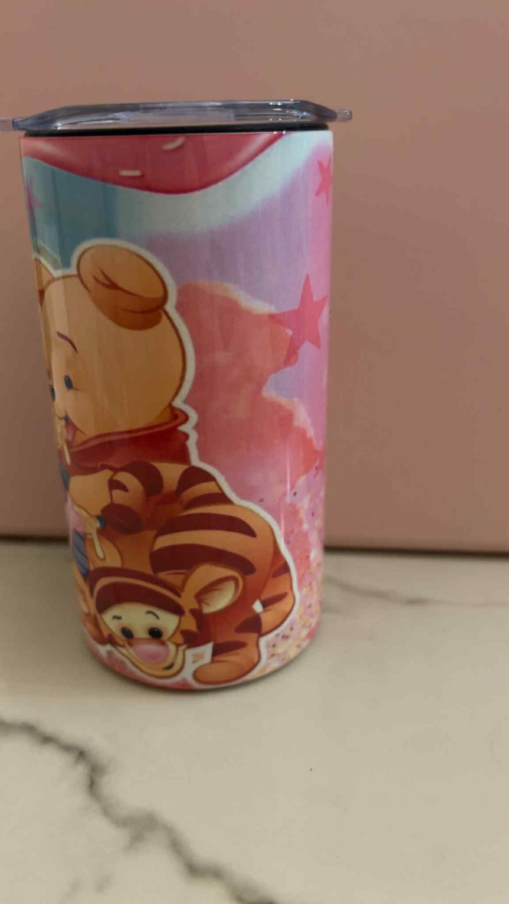 Personalized Kids Stainless Steel Tumbler with Handles