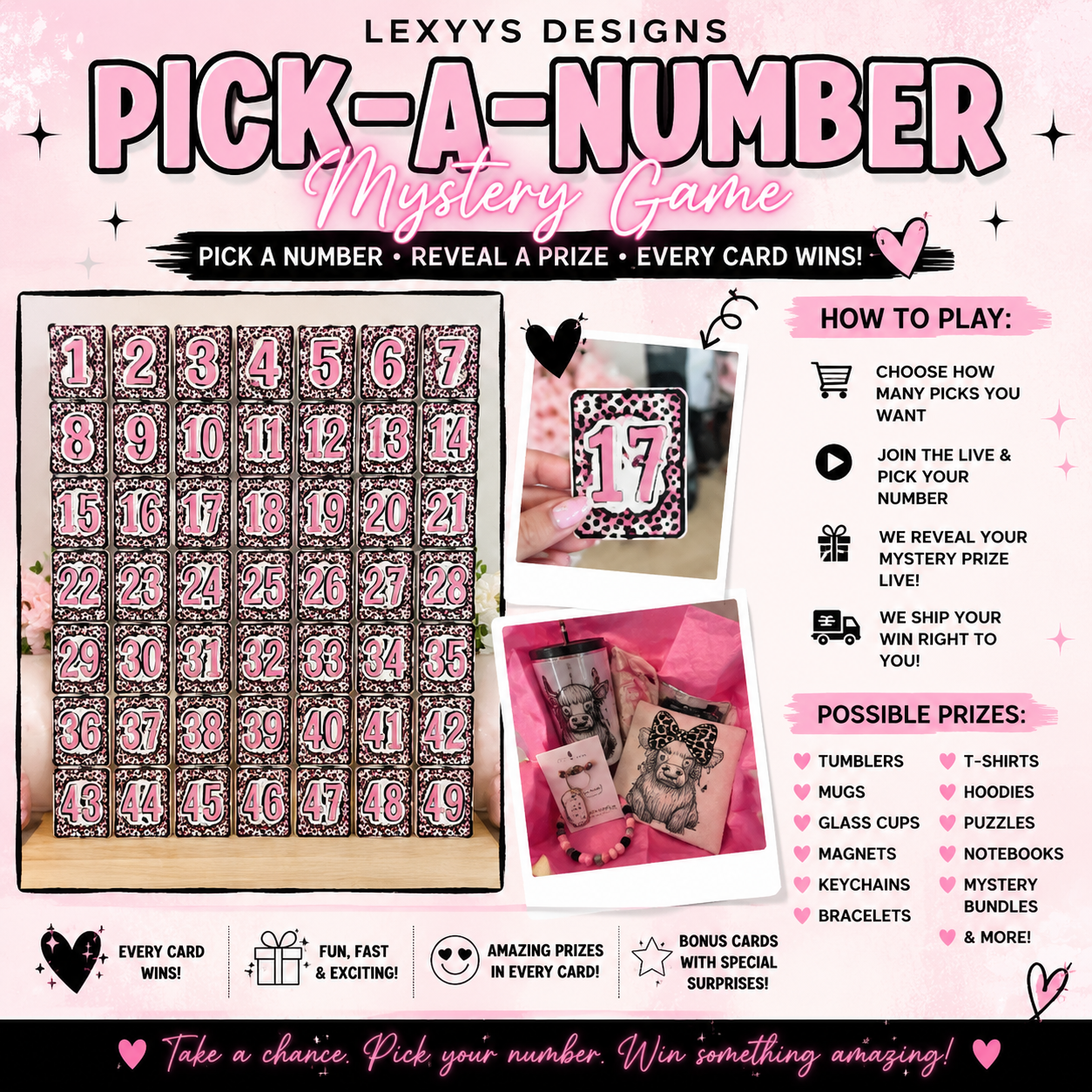 Pick-a-Number Game