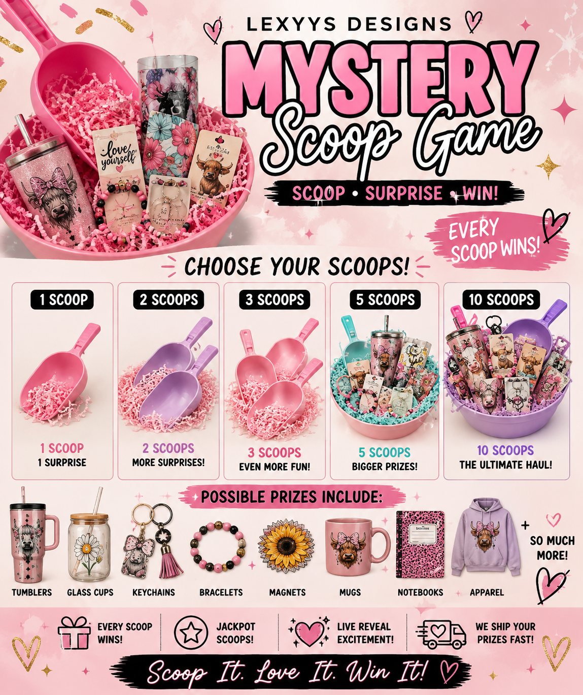 Mystery Scoop Game