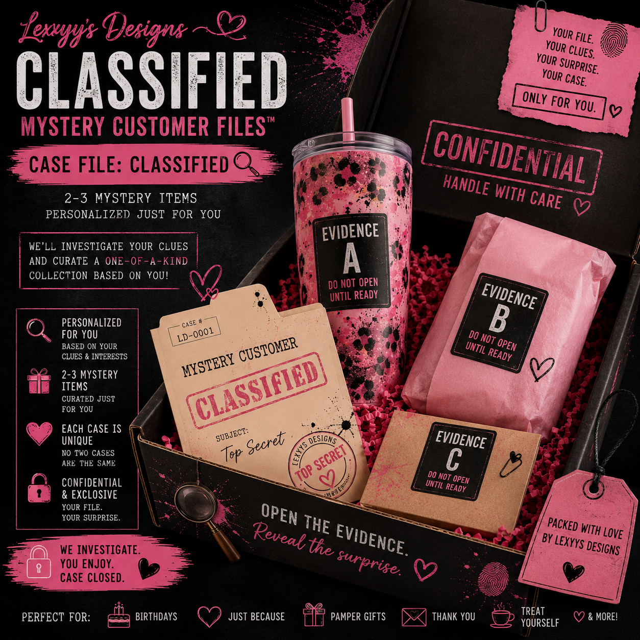 🕵️ Mystery Customer Files