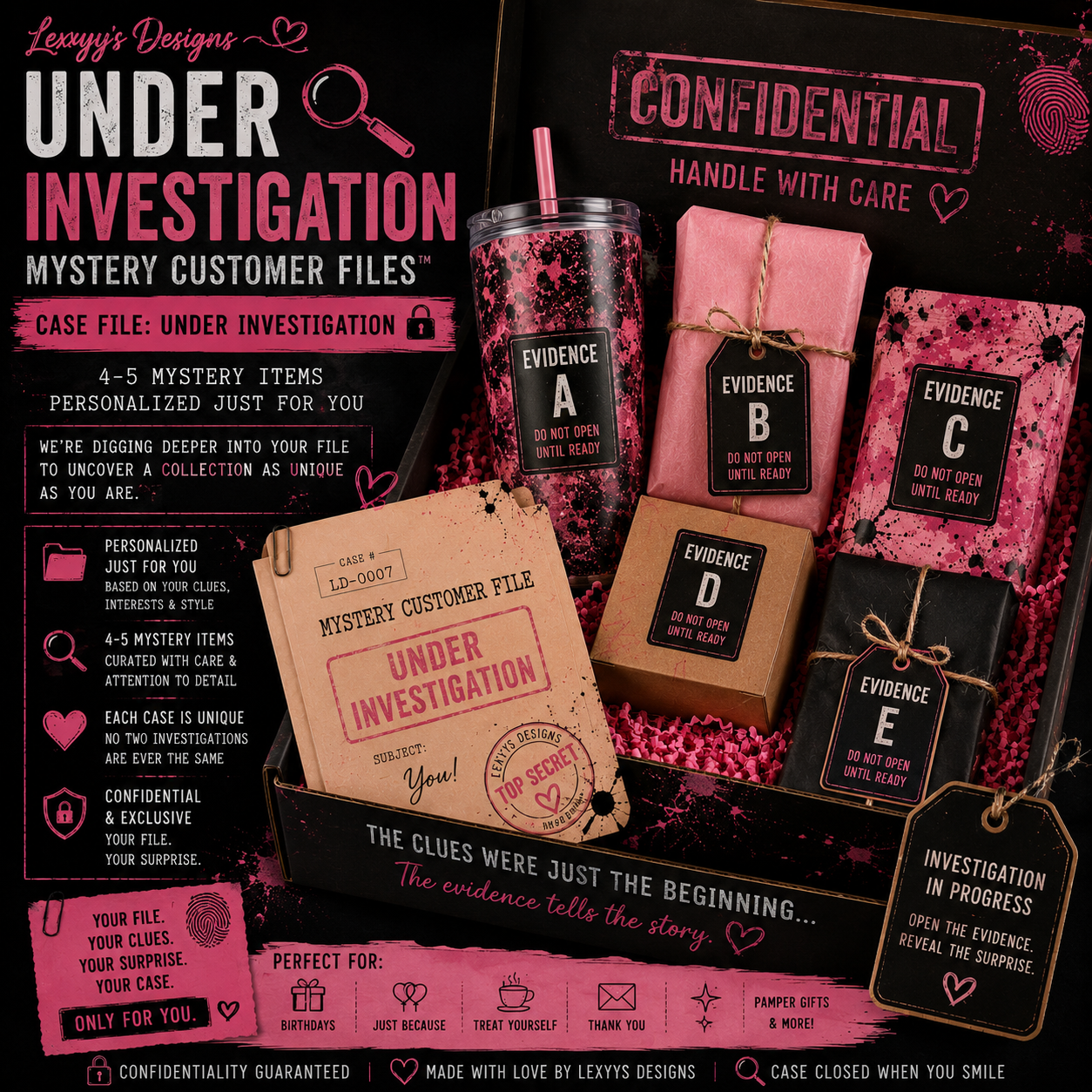🕵️ Mystery Customer Files