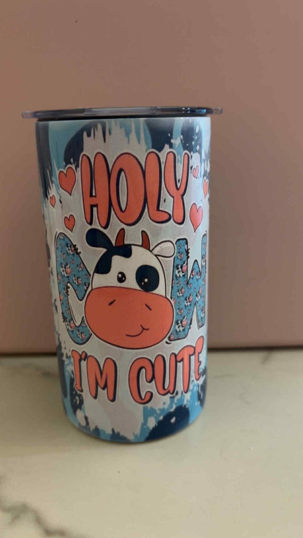 Personalized Kids Stainless Steel Tumbler with Handles
