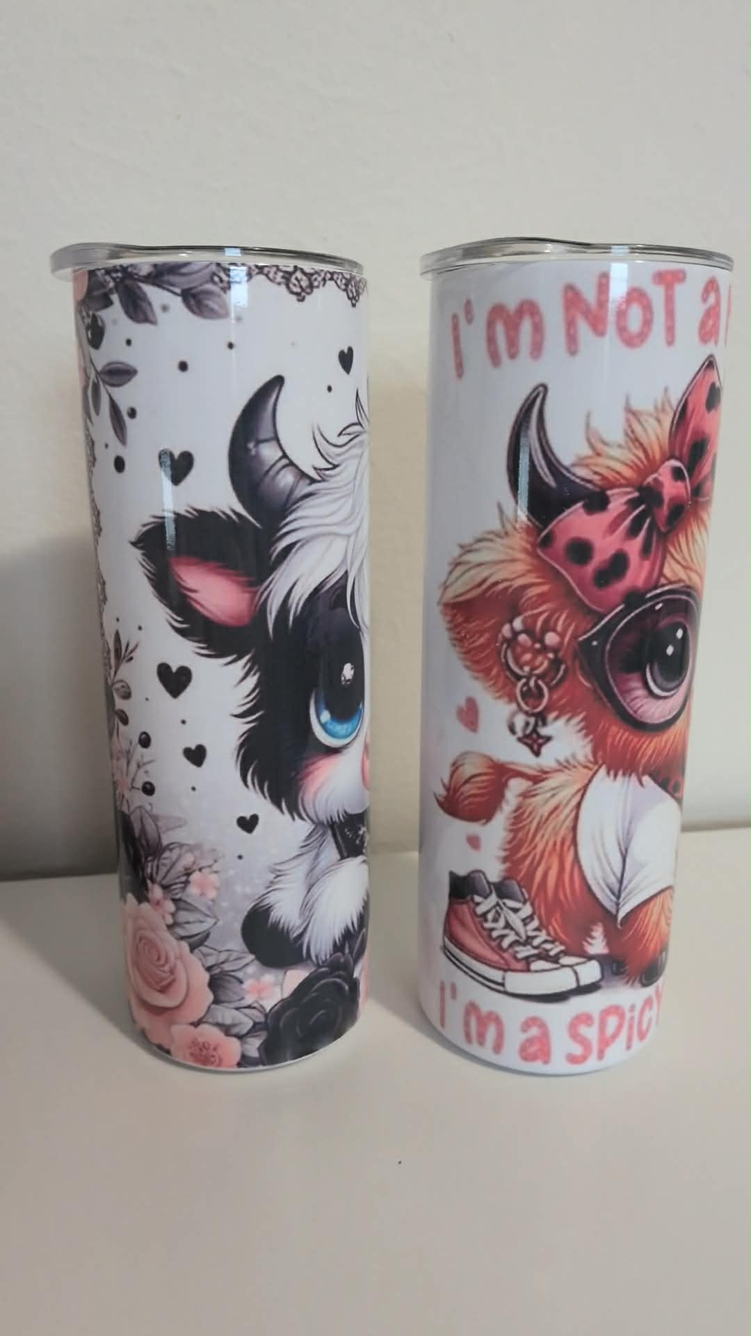 Personalized 20 oz Skinny Tumbler