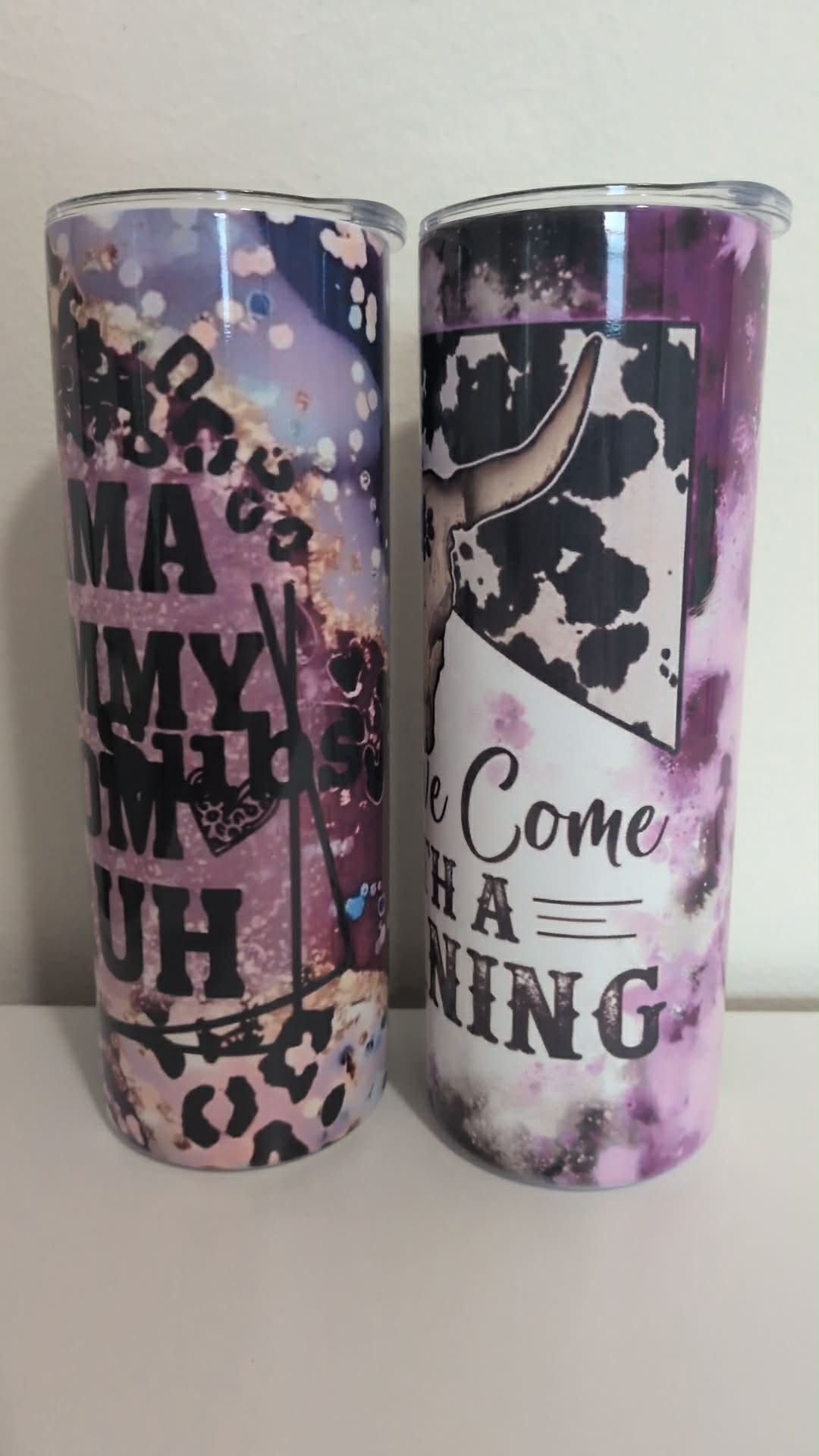 Personalized 20 oz Skinny Tumbler