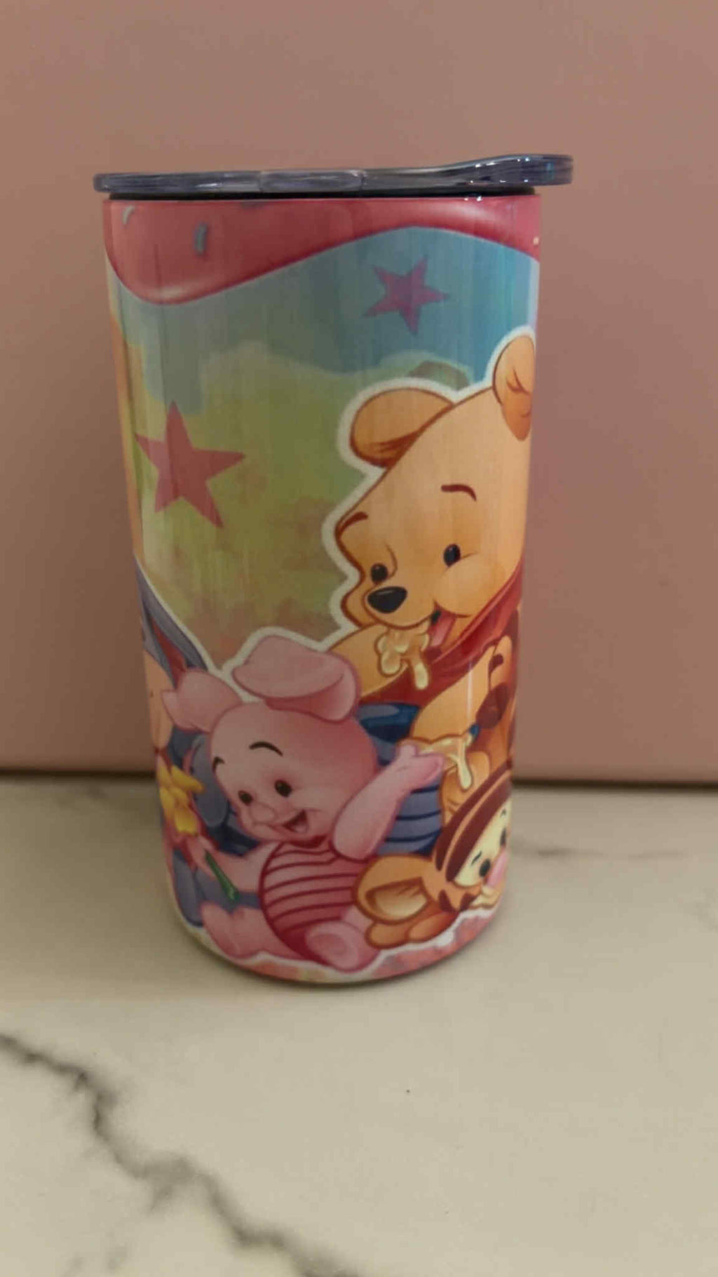 Personalized Kids Stainless Steel Tumbler with Handles