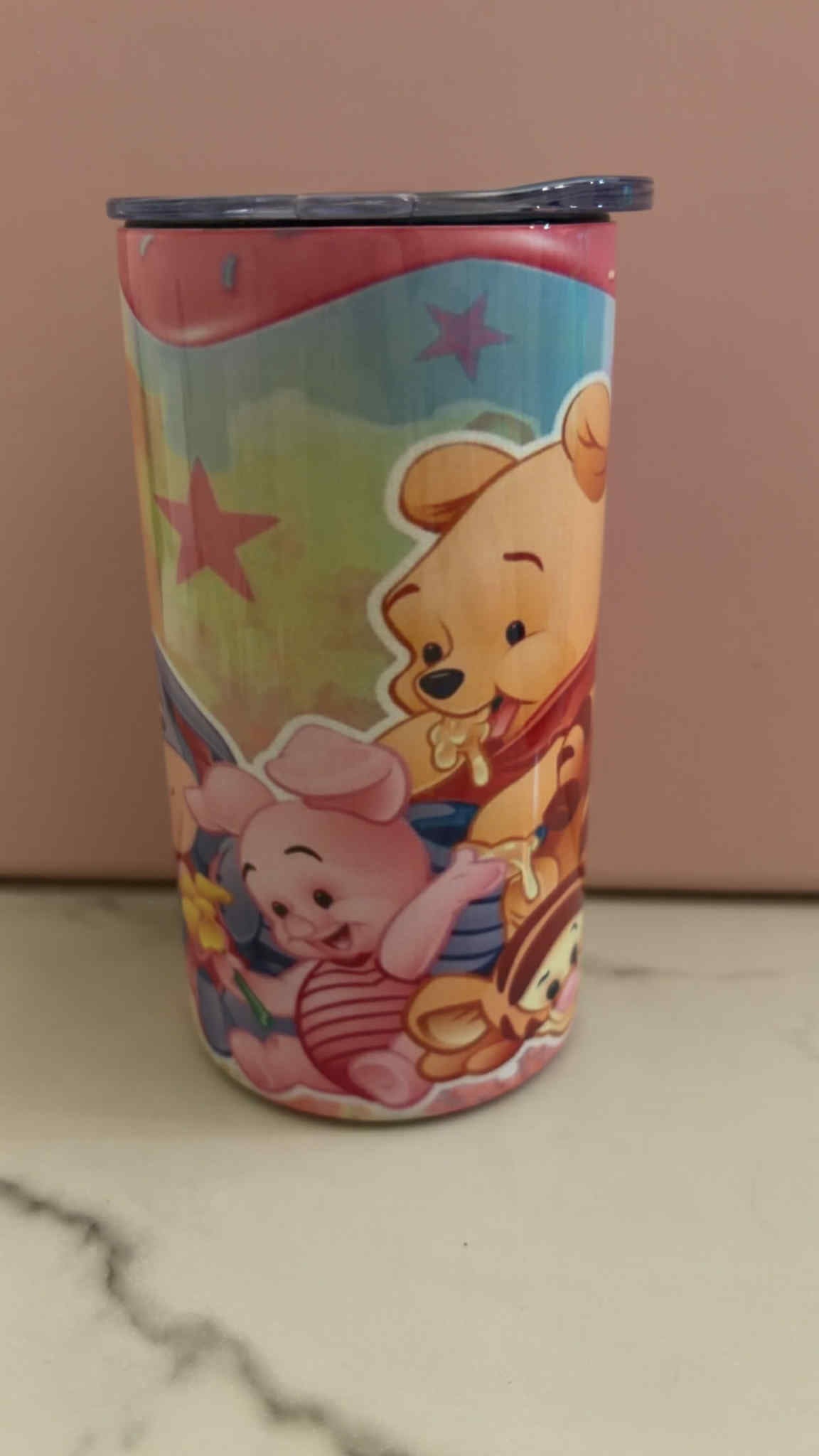 Personalized Kids Stainless Steel Tumbler with Handles