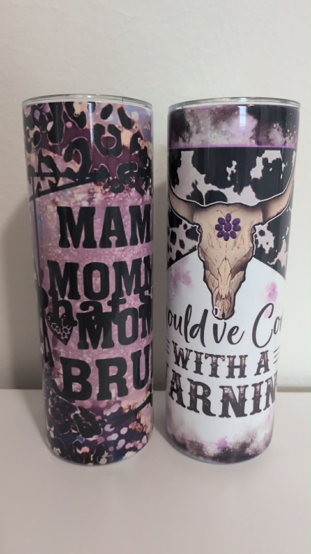 Personalized 20 oz Skinny Tumbler