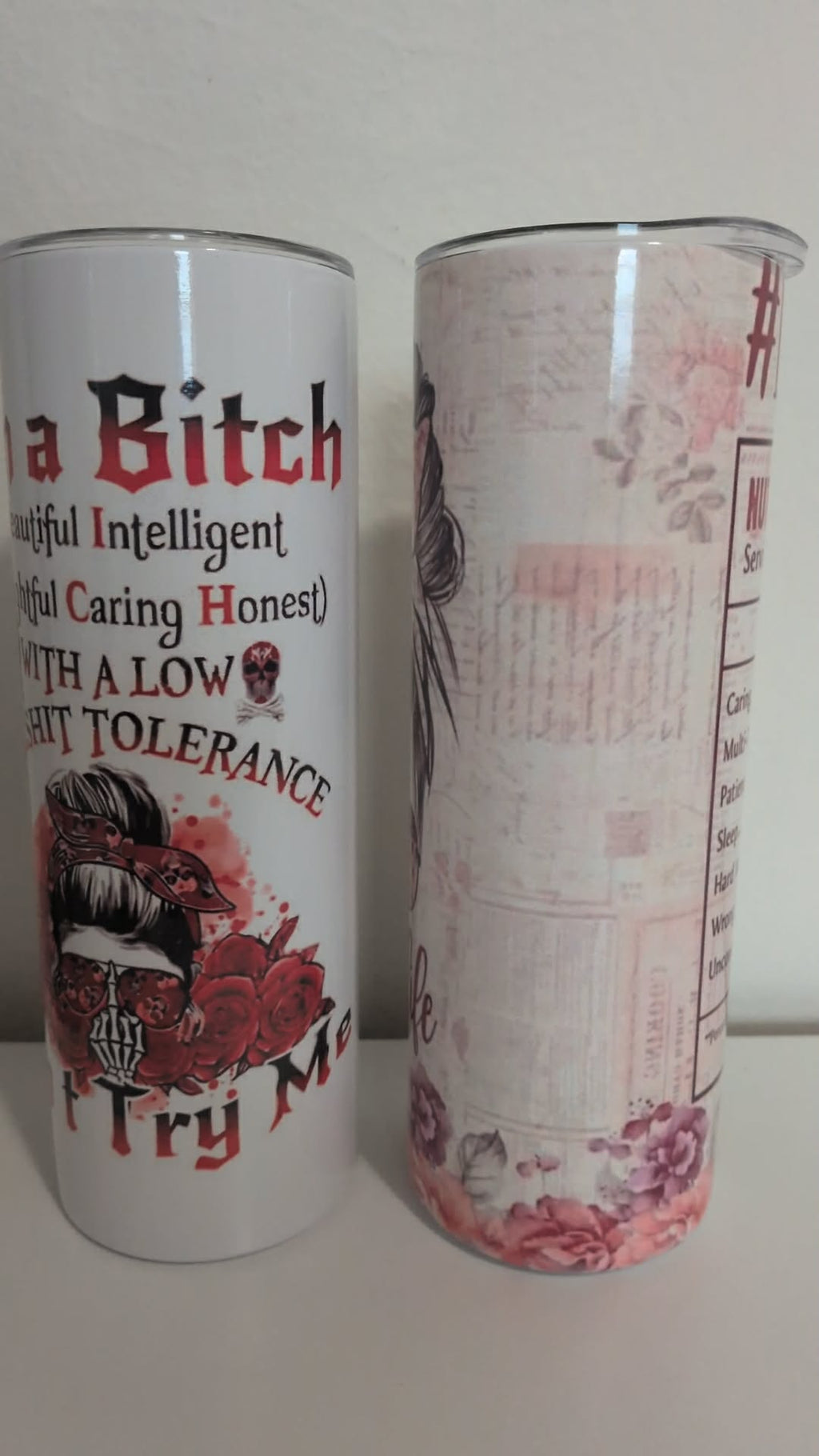 Personalized 20 oz Skinny Tumbler