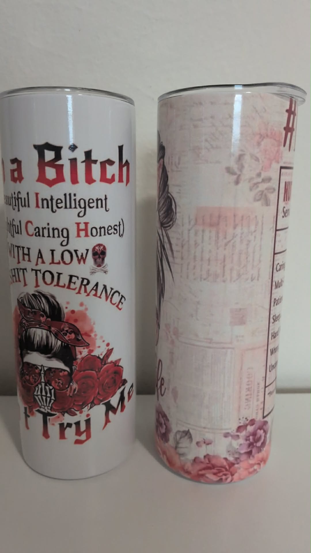 Personalized 20 oz Skinny Tumbler