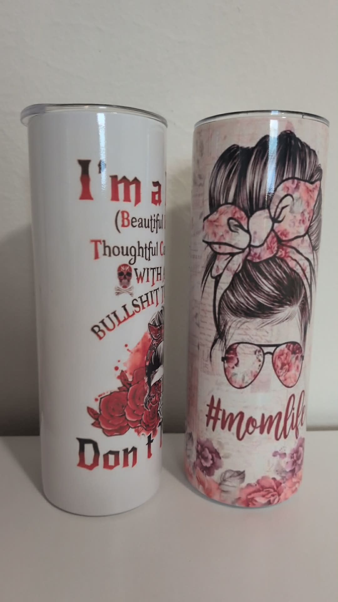 Personalized 20 oz Skinny Tumbler